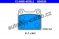 Sada brzdových destiček ATE 13.0460-4036 (AT 604036) - MERCEDES-BENZ
