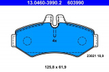 Sada brzdových destiček ATE 13.0460-3990 (AT 603990) - MERCEDES-BENZ, VW