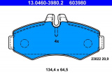 Sada brzdových destiček ATE 13.0460-3980 (AT 603980) - MERCEDES-BENZ