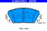 Sada brzdových destiček ATE 13.0460-5768 (AT 605768) - TOYOTA