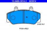 Sada brzdových destiček ATE 13.0460-3914 (AT 603914) - VOLVO