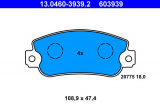 Sada brzdových destiček ATE 13.0460-3939 (AT 603939) - FIAT, SEAT