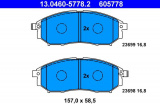 Sada brzdových destiček ATE 13.0460-5778 (AT 605778) - NISSAN, RENAULT