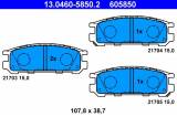 Sada brzdových destiček ATE 13.0460-5850 (AT 605850) - SUBARU