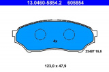 Sada brzdových destiček ATE 13.0460-5854 (AT 605854) - MITSUBISHI