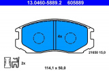 Sada brzdových destiček ATE 13.0460-5889 (AT 605889) - MITSUBISHI