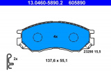 Sada brzdových destiček ATE 13.0460-5890 (AT 605890) - MITSUBISHI