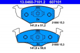 Sada brzdových destiček ATE 13.0460-7101 (AT 607101) - SEAT, VW