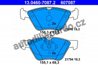 Sada brzdových destiček ATE 13.0460-7087 (AT 607087) - MERCEDES-BENZ
