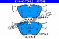 Sada brzdových destiček ATE 13.0460-7089 (AT 607089) - BMW