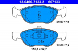 Sada brzdových destiček ATE 13.0460-7133 (AT 607133) - FIAT