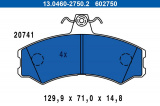 Sada brzdových destiček ATE 13.0460-2750 (AT 602750) - IVECO