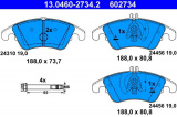 Sada brzdových destiček ATE 13.0460-2734 (AT 602734) - MERCEDES-BENZ