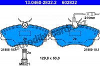 Sada brzdových destiček ATE 13.0460-2832 (AT 602832) - RENAULT