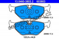 Sada brzdových destiček ATE 13.0460-3803 (AT 603803) - BMW