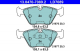 Sada brzdových destiček ATE Ceramic 13.0470-7089 (AT LD7089) - BMW