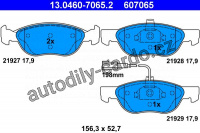 Sada brzdových destiček ATE 13.0460-7065 (AT 607065) - FIAT, LANCIA