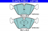 Sada brzdových destiček ATE Ceramic 13.0470-7155 (AT LD7155) - BMW