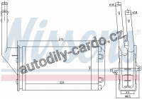 Výměník tepla NISSENS 71143