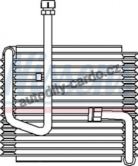 Výparník NISSENS 92046