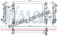 Chladič motoru NISSENS 61915
