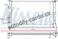 Chladič motoru NISSENS 639391