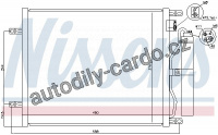 Chladič klimatizace NISSENS 940070