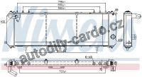 Chladič motoru NISSENS 61008