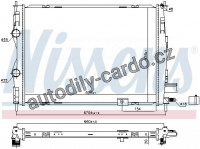 Chladič motoru NISSENS 68811
