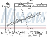 Chladič motoru NISSENS 646885