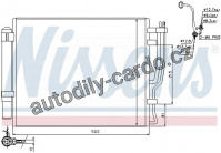 Chladič klimatizace NISSENS 940427