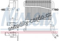 Výparník NISSENS 92091