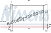 Chladič klimatizace NISSENS 940078