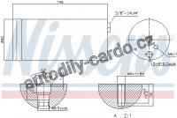 Vysoušeč klimatizace NISSENS 95405