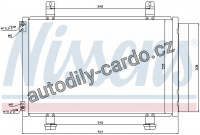 Chladič klimatizace NISSENS 940079