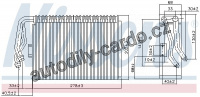 Výparník NISSENS 92097