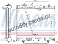 Chladič motoru NISSENS 646893