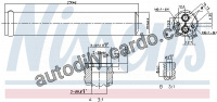 Vysoušeč klimatizace NISSENS 95406