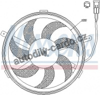 Ventilátor chladiče NISSENS 85631