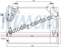 Chladič klimatizace NISSENS 940082