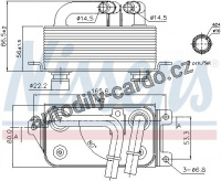 Chladič motorového oleje NISSENS 90623