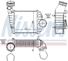 Chladič turba NISSENS 96469