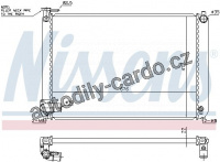 Chladič motoru NISSENS 646913