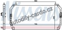 Chladič klimatizace NISSENS 94331