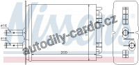 Výměník tepla NISSENS 71439