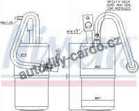 Vysoušeč klimatizace NISSENS 95416