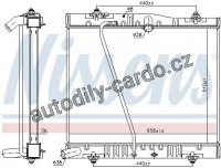 Chladič motoru NISSENS 646916