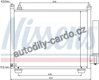 Chladič klimatizace NISSENS 940092