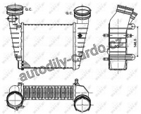 chladič turba - NRF 30147A