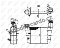 Chladič turba - NRF 30148A